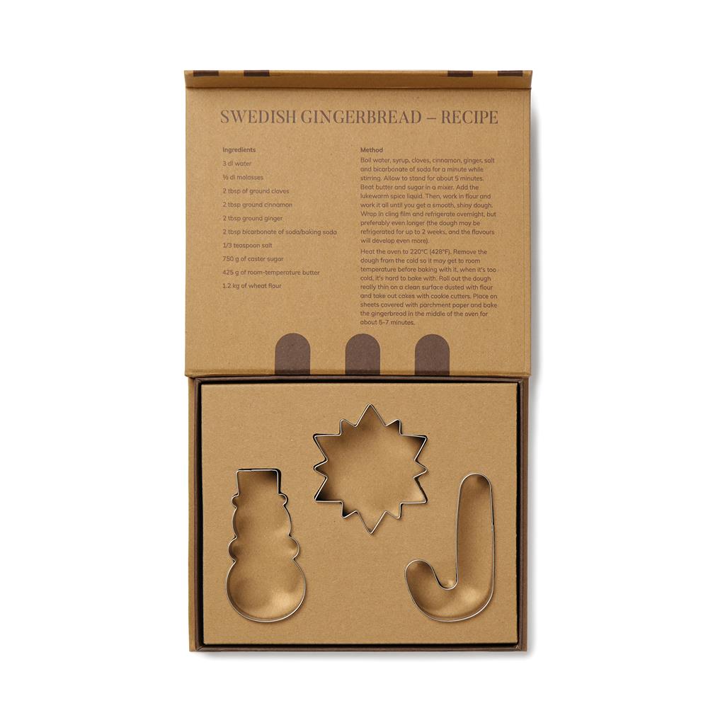 VINGA Classic cookie cutter 3-piece set - illuminated