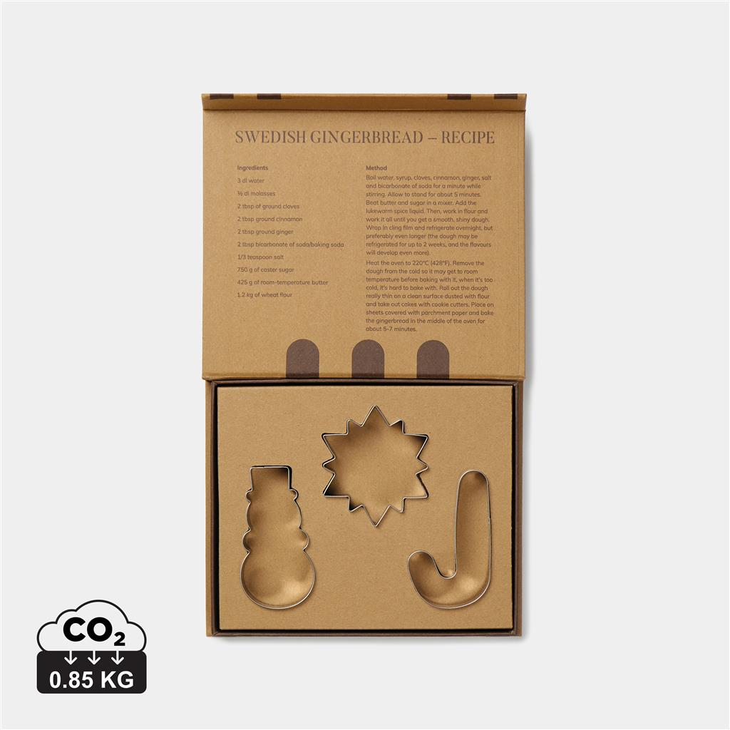 VINGA Classic cookie cutter 3-piece set - illuminated