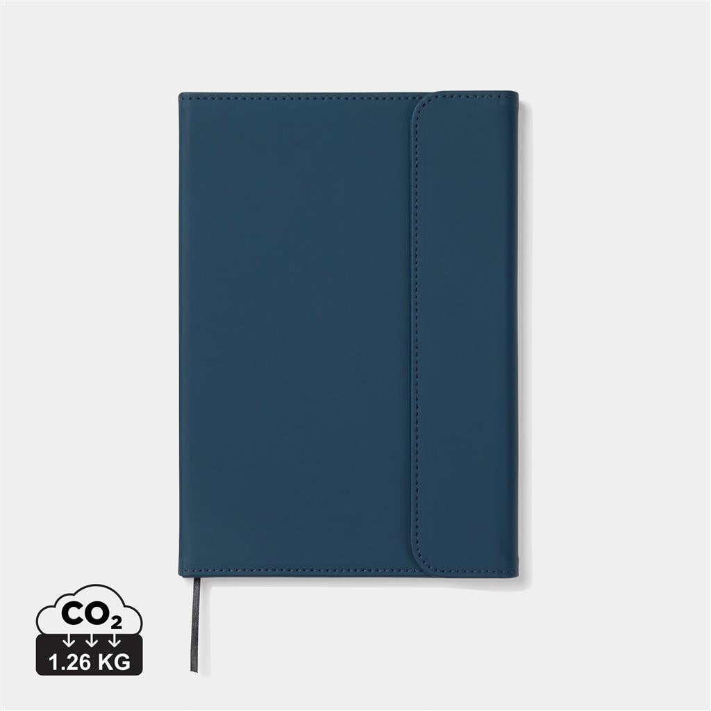 VINGA Baltimore GRS certified paper & PU notebook - illuminated