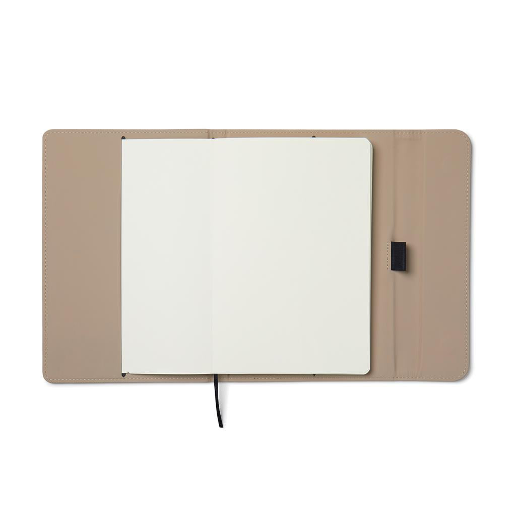 VINGA Baltimore GRS certified paper & PU notebook - illuminated
