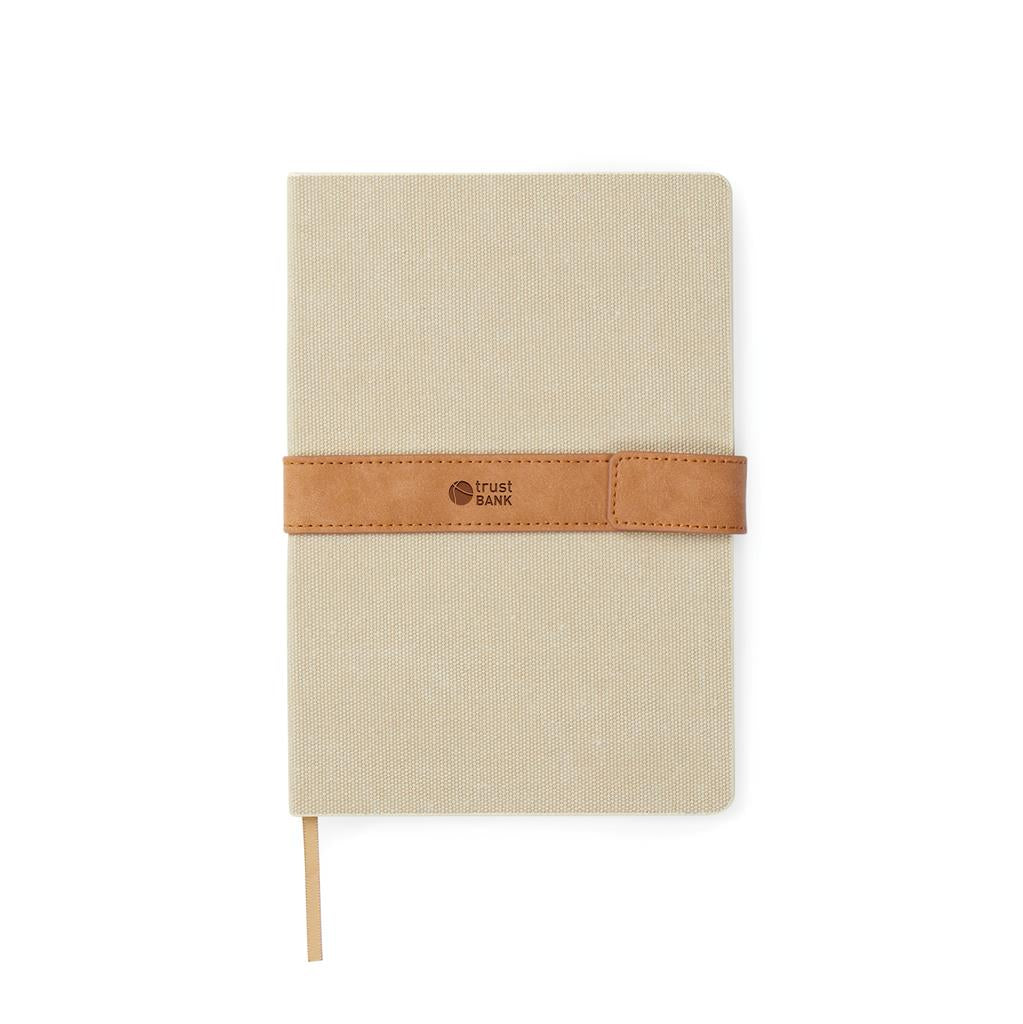 VINGA Bosler RCS recycled canvas notebook - illuminated