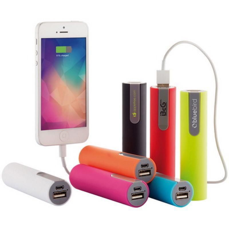 2200 mAh Power Bank - illuminated