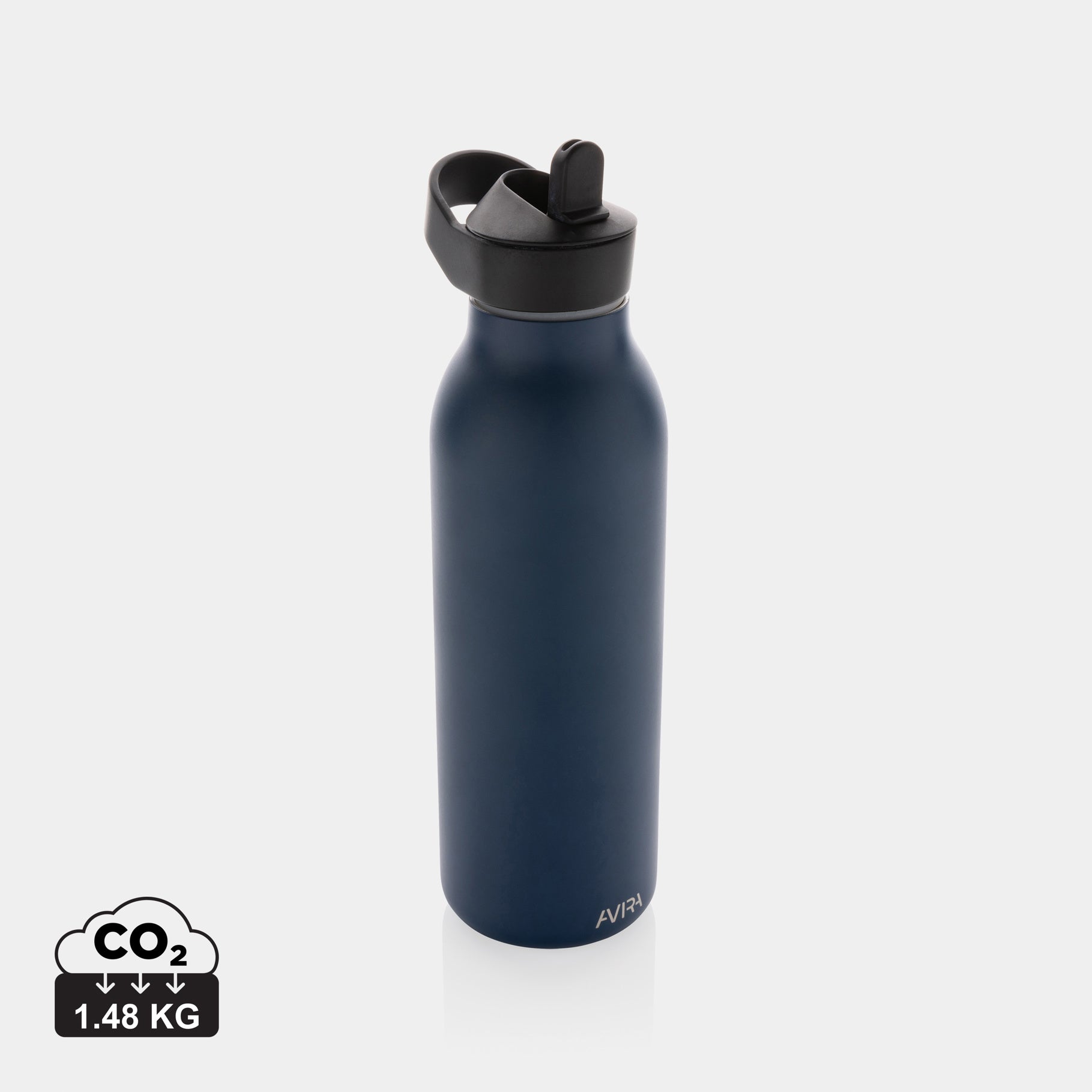 Recycled Steel Fliptop 500ml Water Bottle - Avira Ara