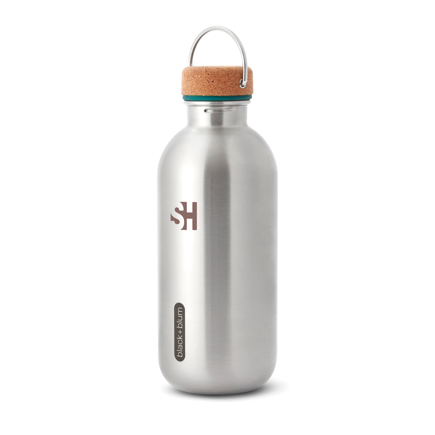 Custom Logo Black+Blum Steel Water Bottle 600ml