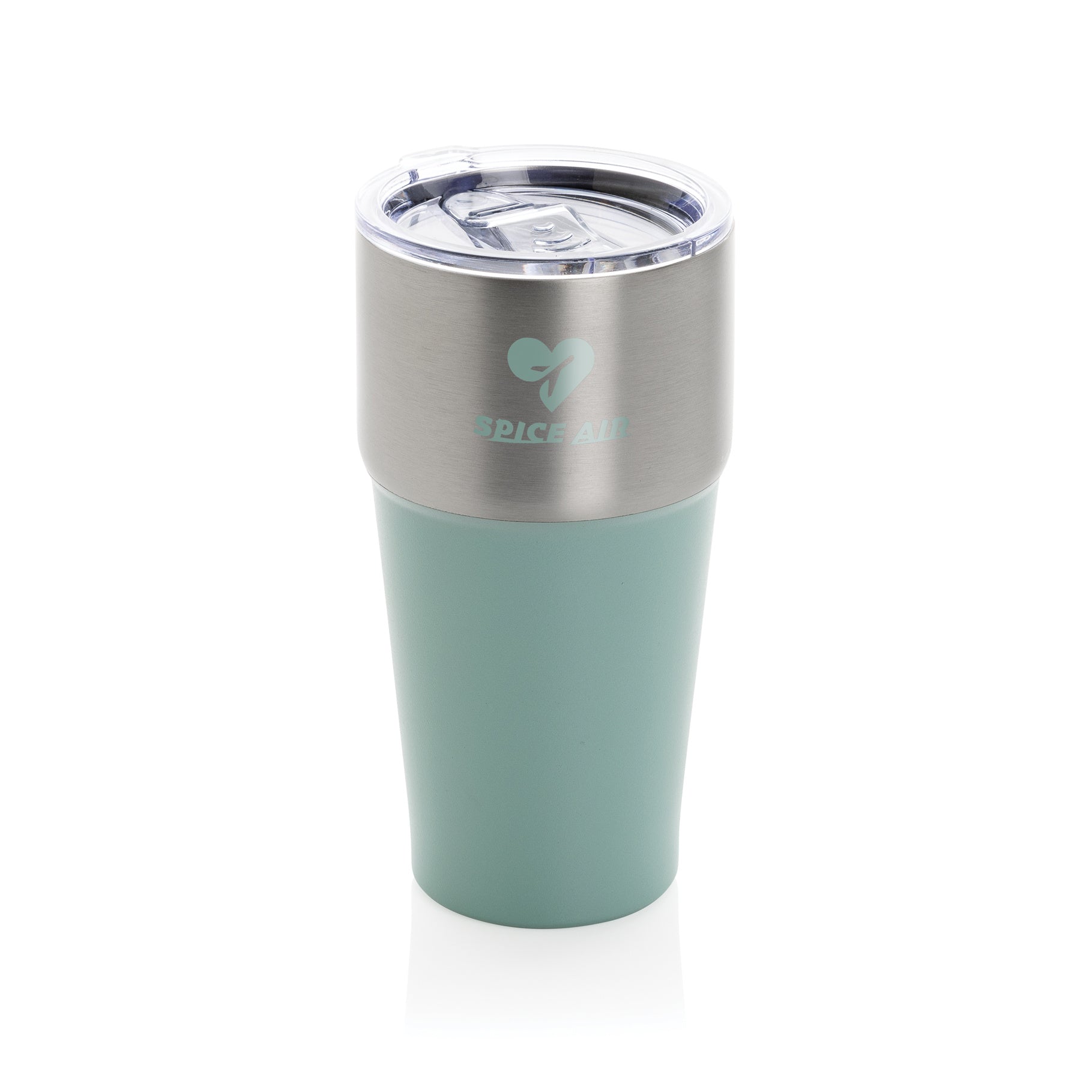 Custom Logo Recycled Steel Tumbler - Fluid 500ml