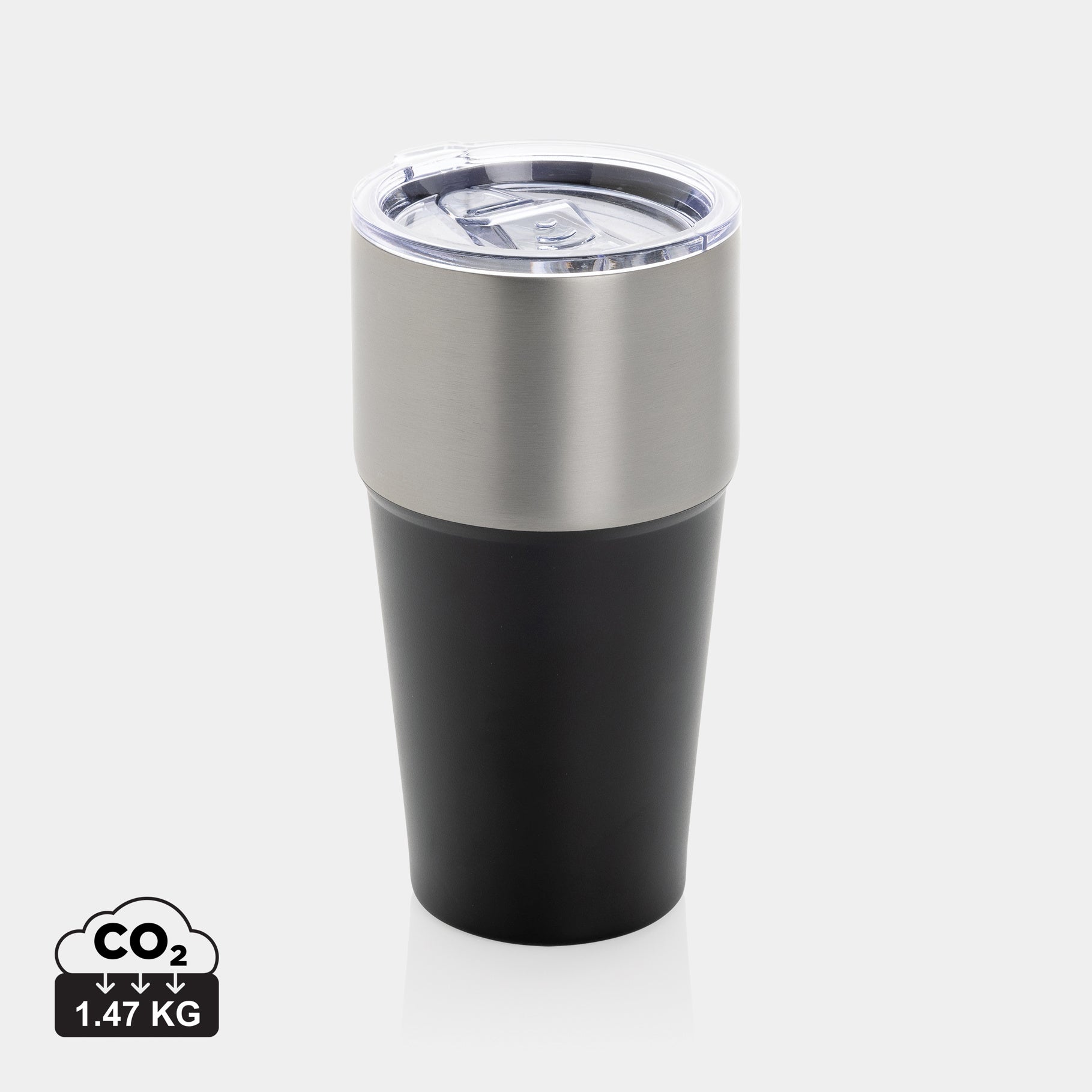 Custom Logo Recycled Steel Tumbler - Fluid 500ml