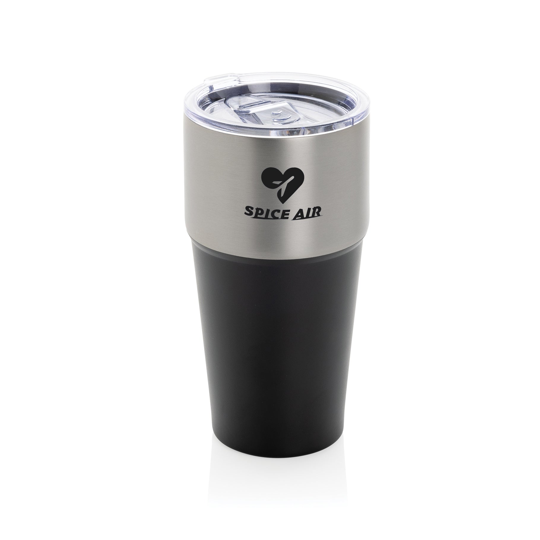 Custom Logo Recycled Steel Tumbler - Fluid 500ml