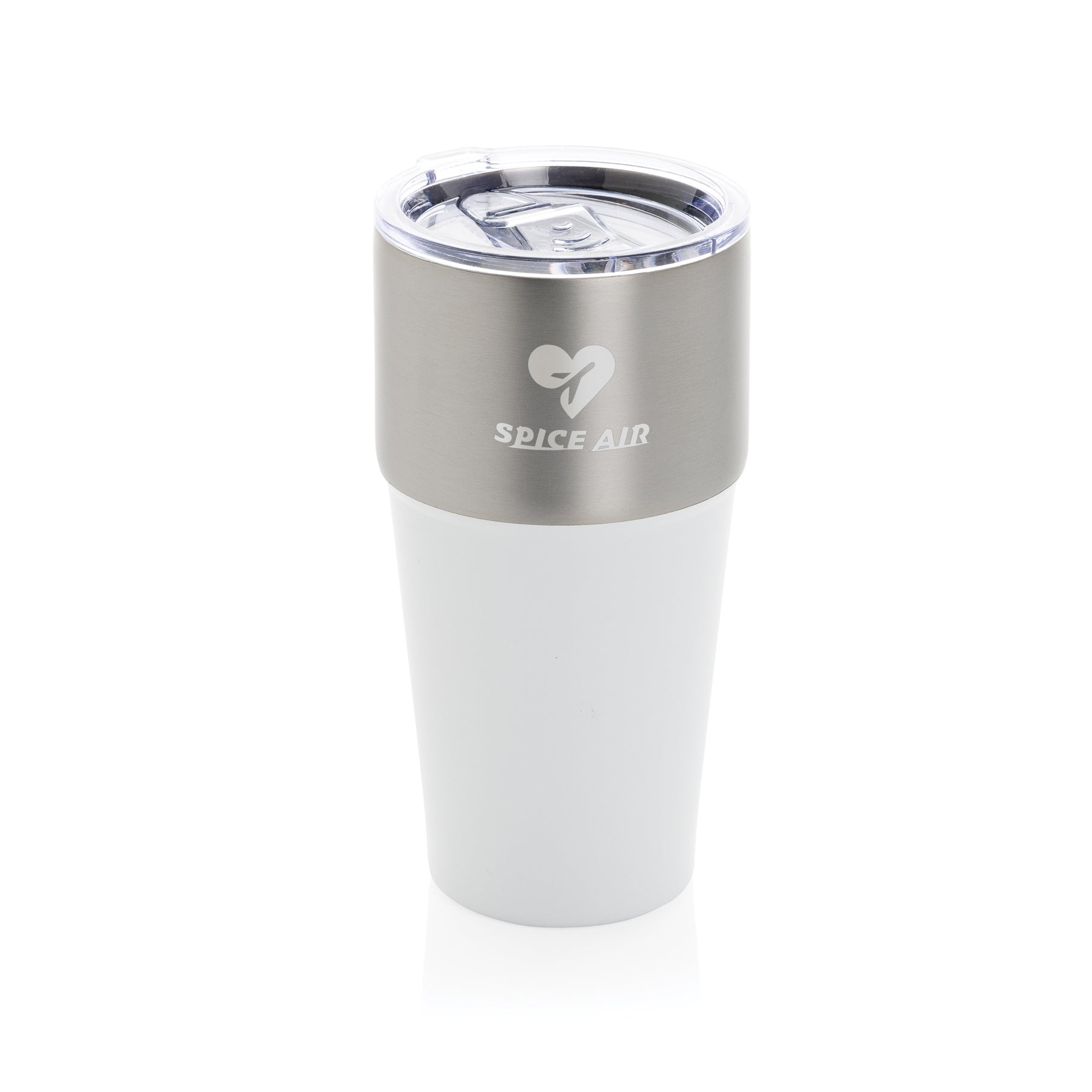 Custom Logo Recycled Steel Tumbler - Fluid 500ml