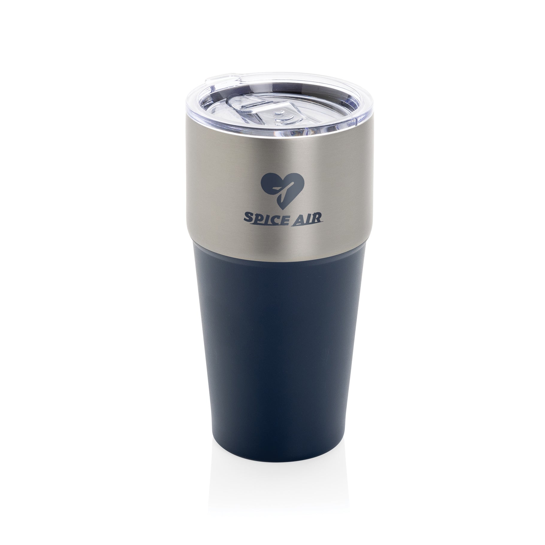 Custom Logo Recycled Steel Tumbler - Fluid 500ml