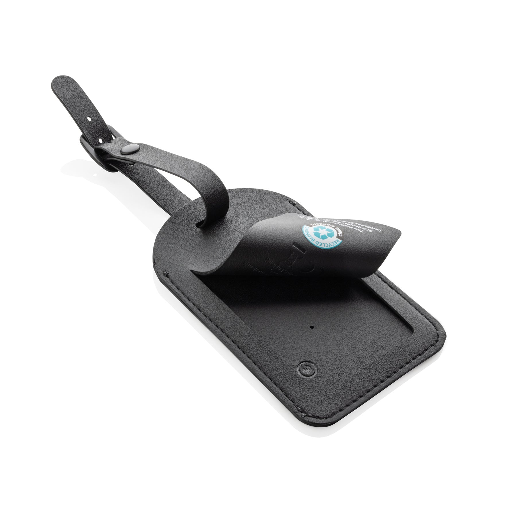 Recycled Polyester Luggage Tag With Worldwide Locating - Globetrack