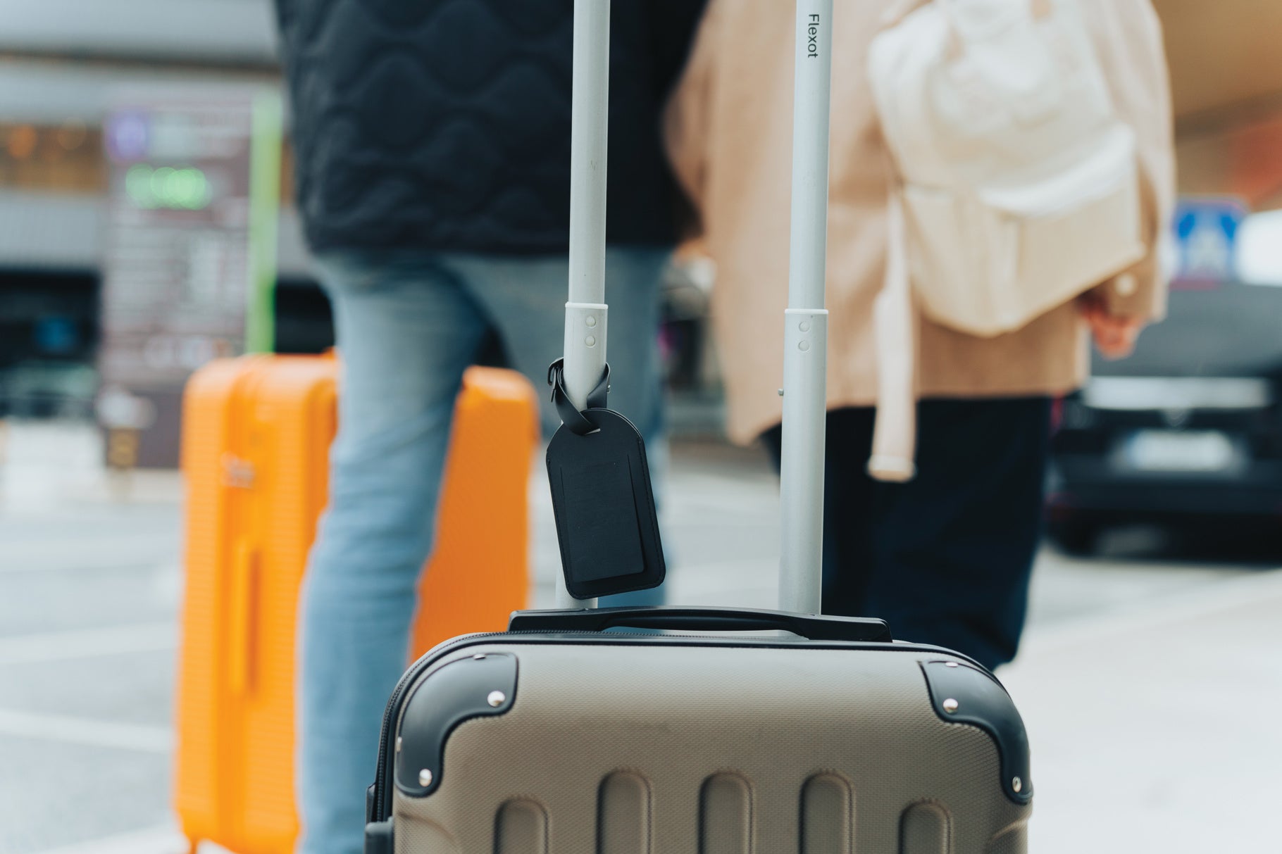Recycled Polyester Luggage Tag With Worldwide Locating - Globetrack