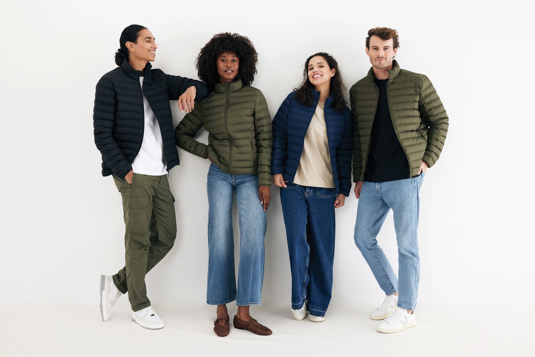 Logo Branded Recycled Polyester Womens Padded Jacket - Iqoniq Maiko