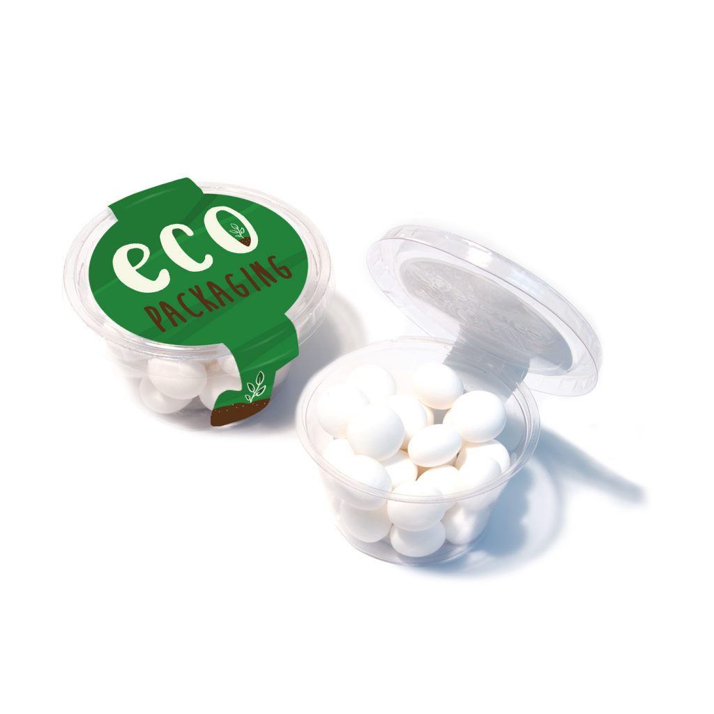 Bespoke Custom Sweets and Confectionery - Company Logo Mints - illuminated