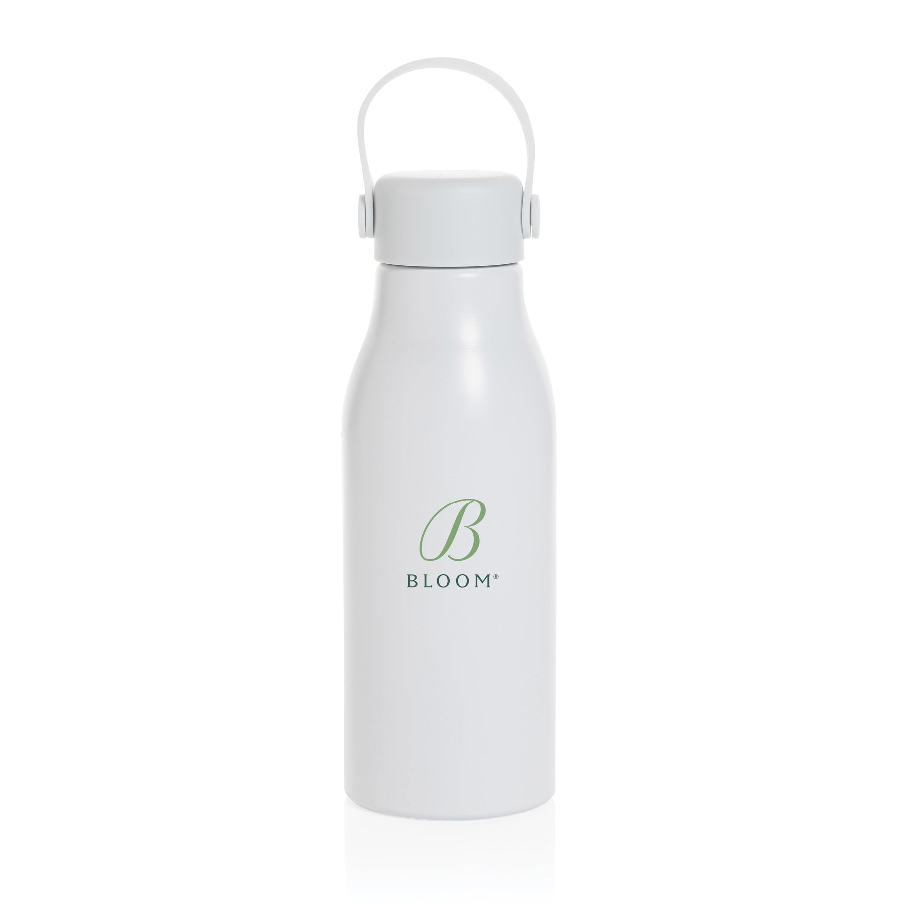 Branded Recycled Aluminium Bottle - Pluto 680ml - illuminated