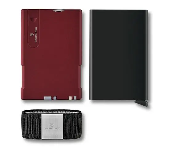 Smart Card Wallet, Iconic Red