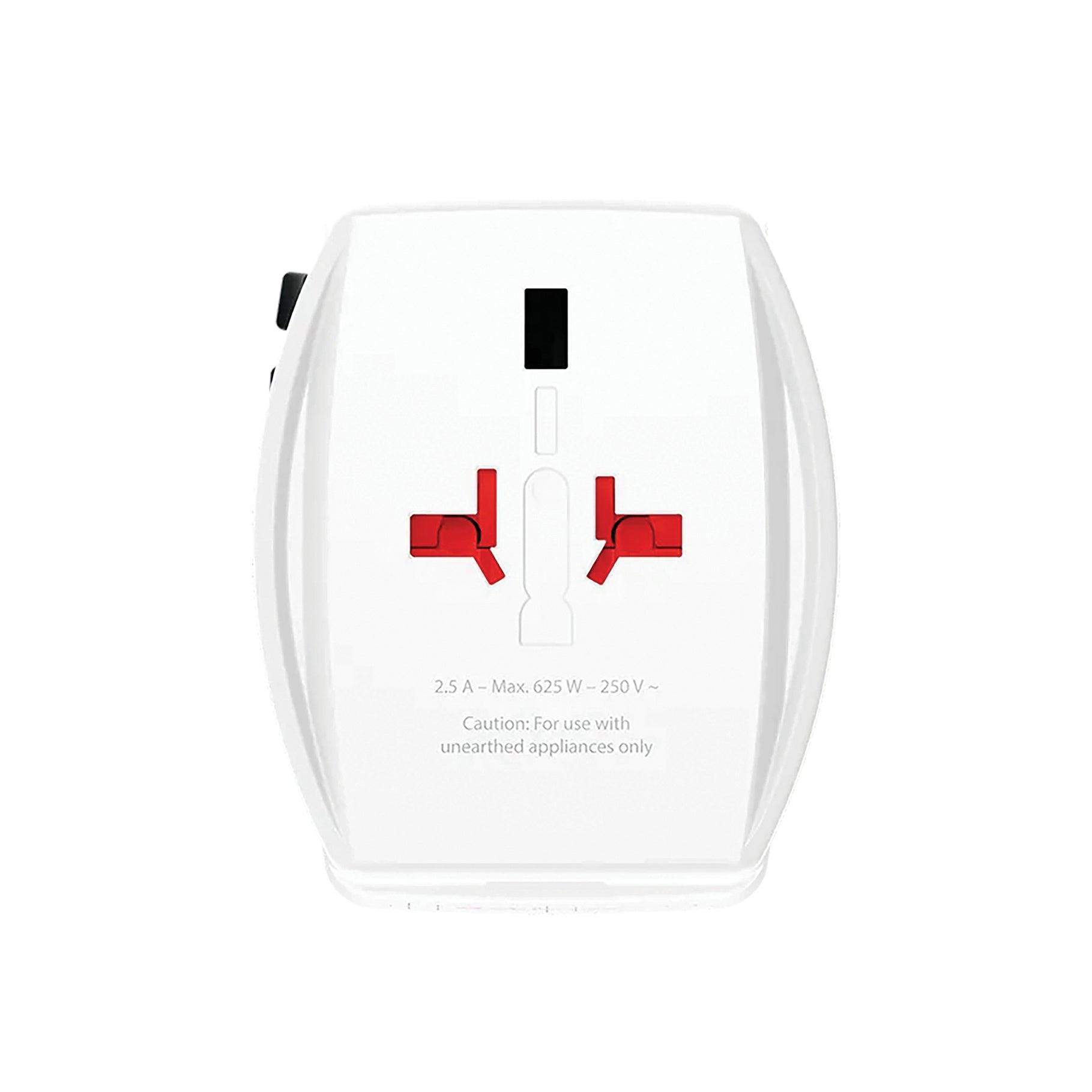 Corporate Branded World Travel Adapter Skross MUV2 - USB A and C - illuminated