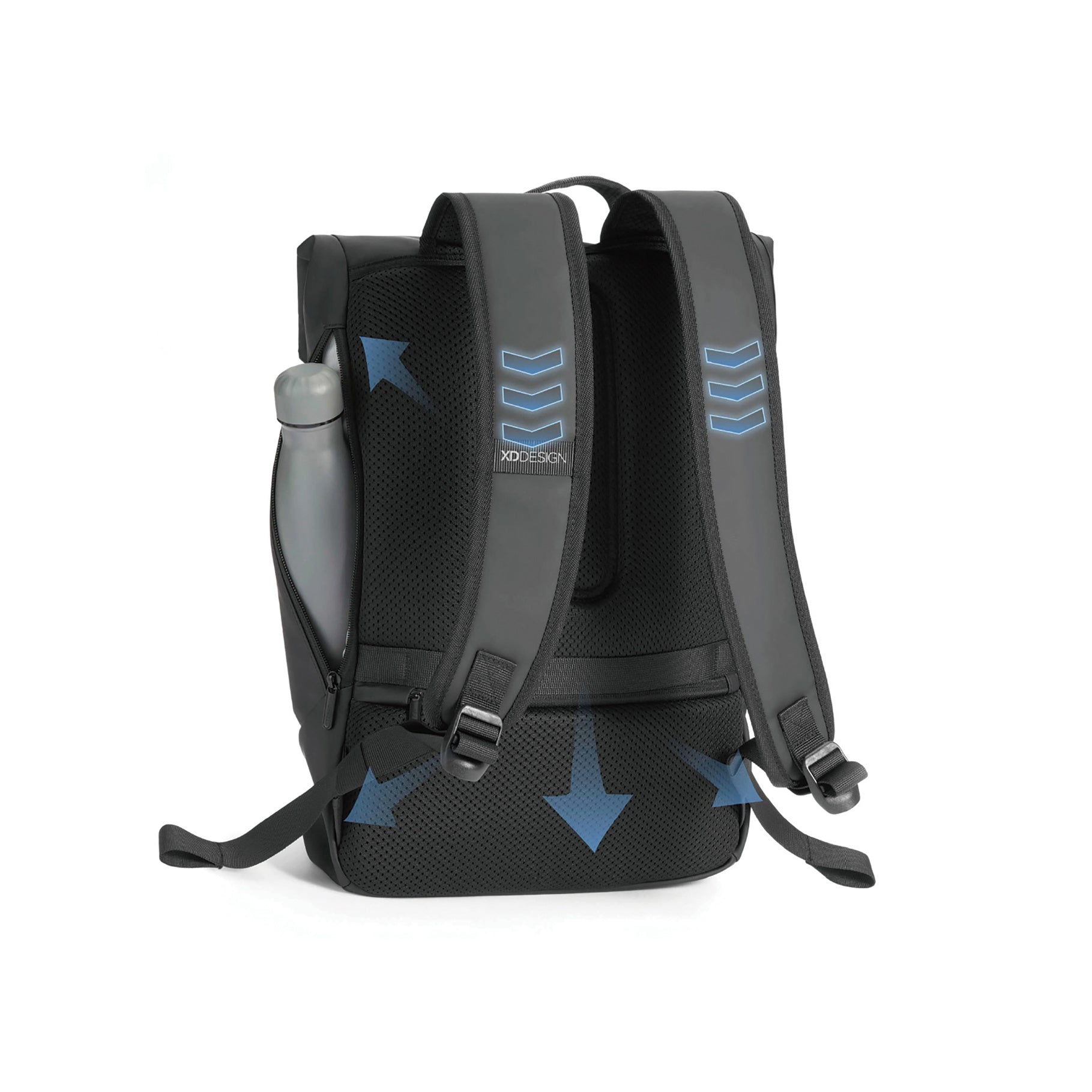 Urban Water Resistant Flap-Top Promotional Branded Backpack