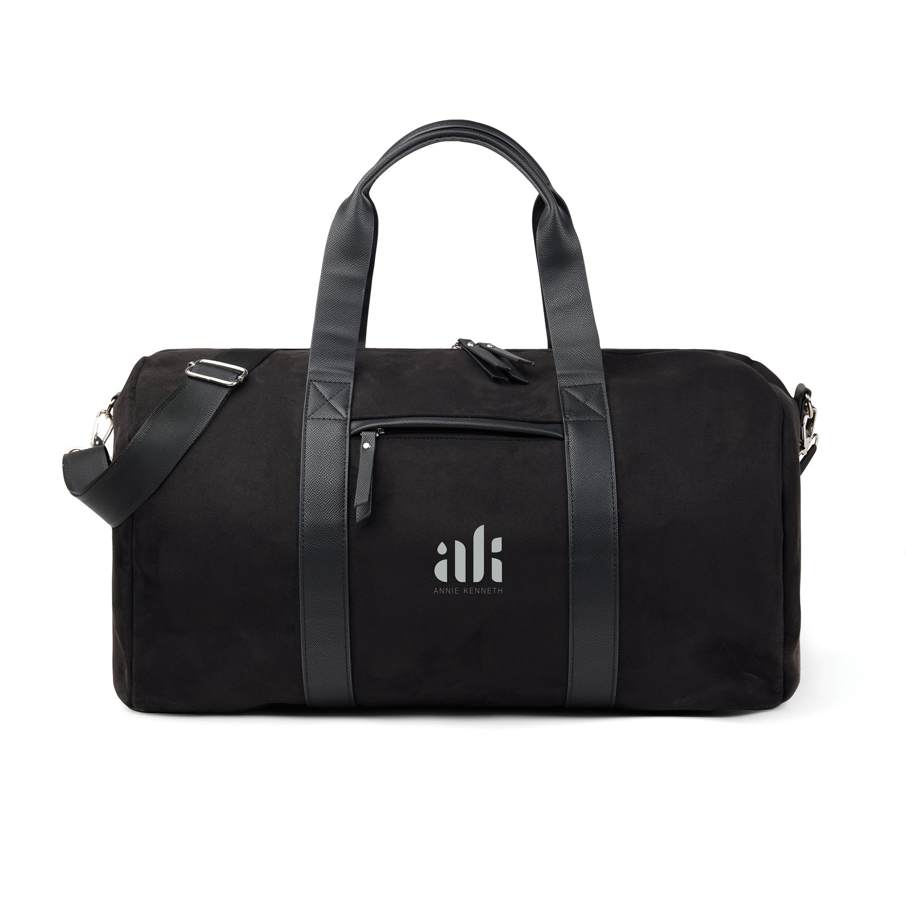 Corporate Branded Recycled Polyester Weekend Bag - VINGA Marlow - illuminated