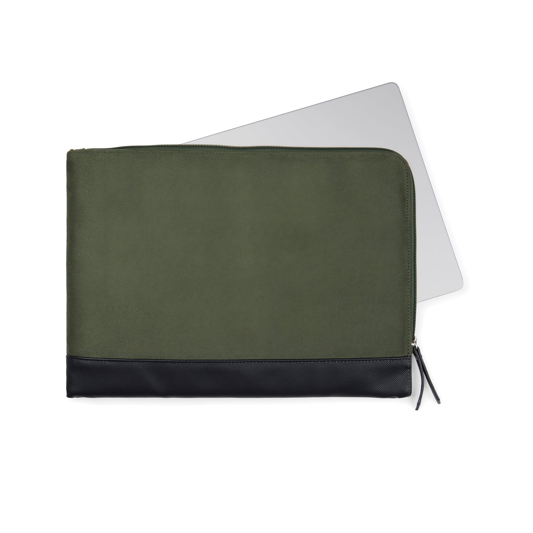 Promotional Company Logo Recycled Polyester Laptop Sleeve - VINGA Marlow - illuminated