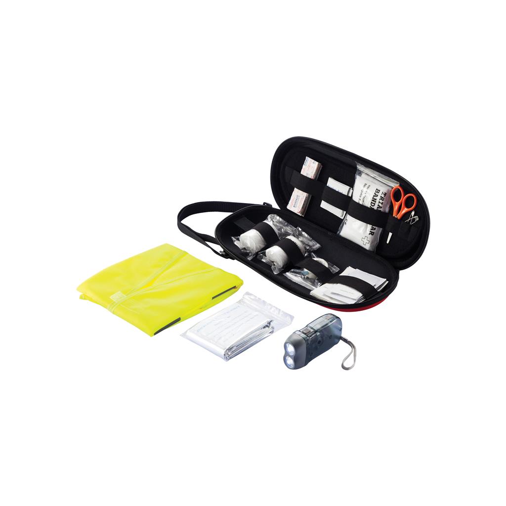 47 pcs first aid car kit - illuminated