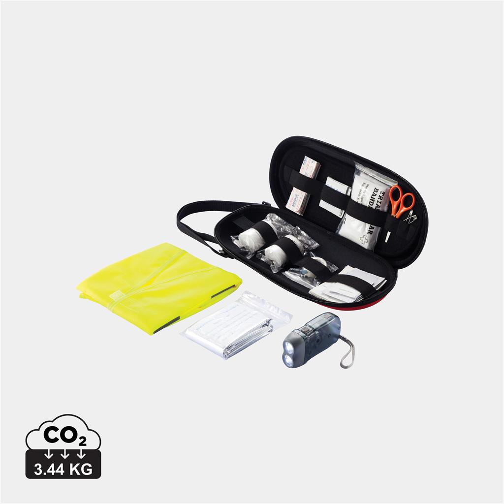 47 pcs first aid car kit - illuminated