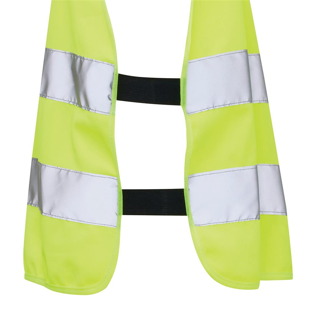 GRS recycled PET high-visibility safety vest 3-6 years - illuminated