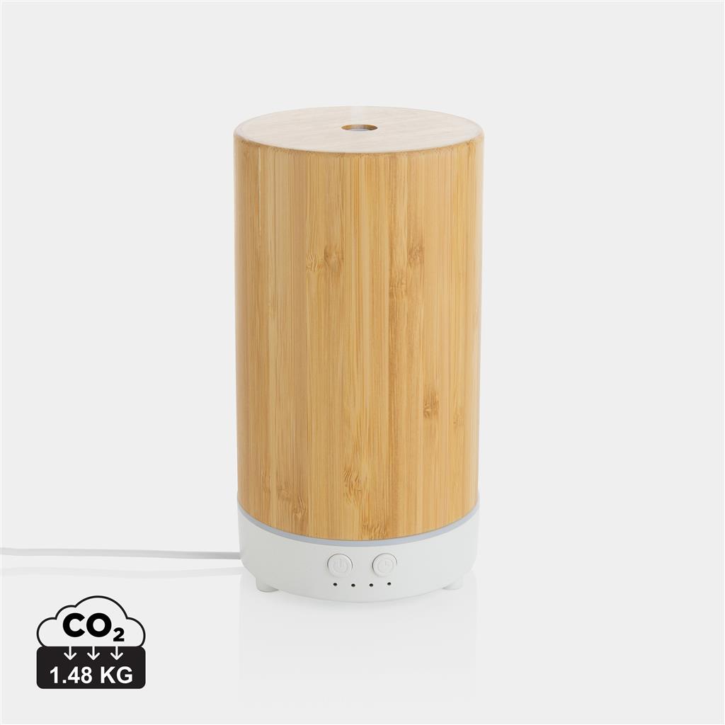 RCS recycled plastic and bamboo aroma diffuser - illuminated