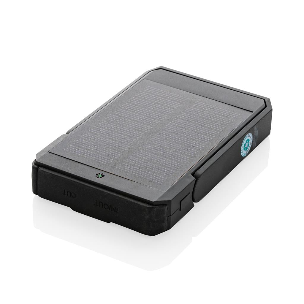 Skywave RCS rplastic solar powerbank 5000 mAh 10W wireless - illuminated