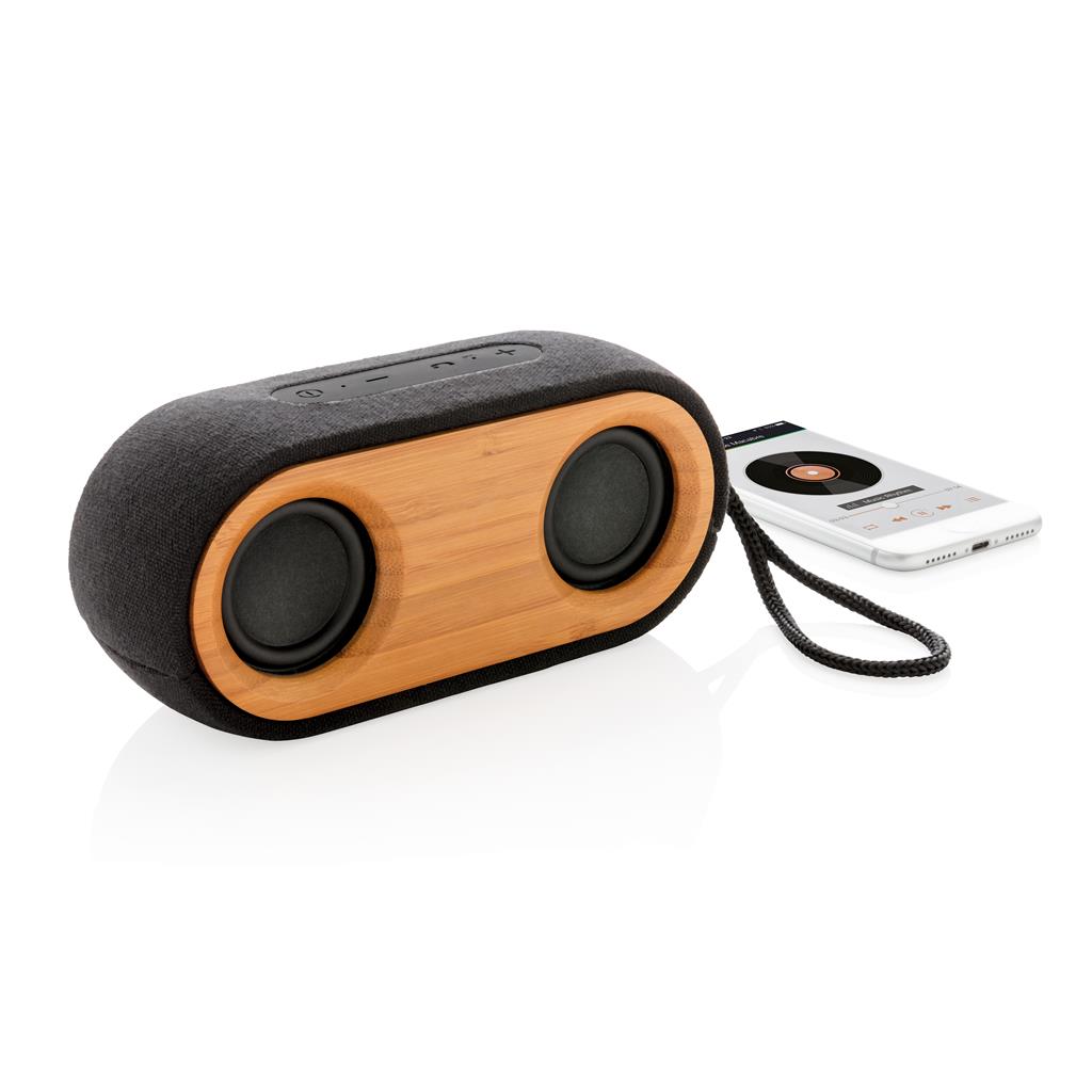 Bamboo X double speaker - illuminated