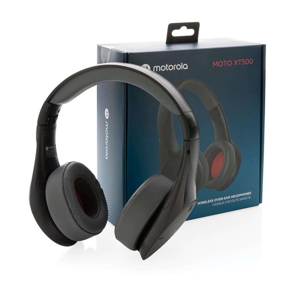 Motorola MOTO XT500 wireless over ear headphone - illuminated