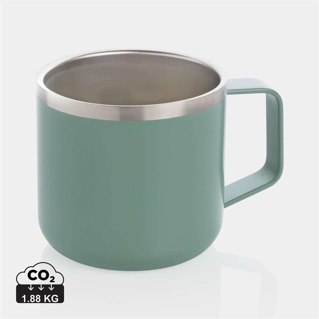 Stainless steel camp mug