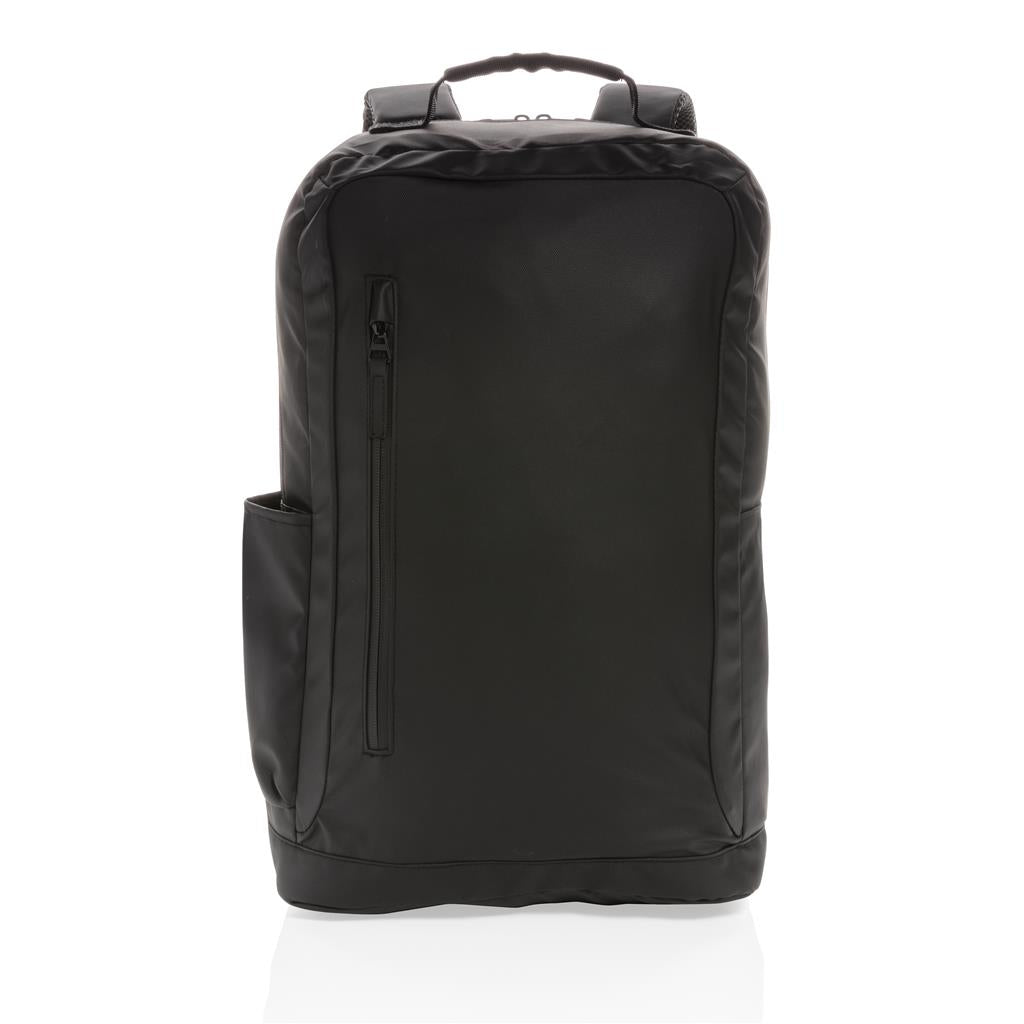 Fashion black 15.6" laptop backpack PVC free - illuminated