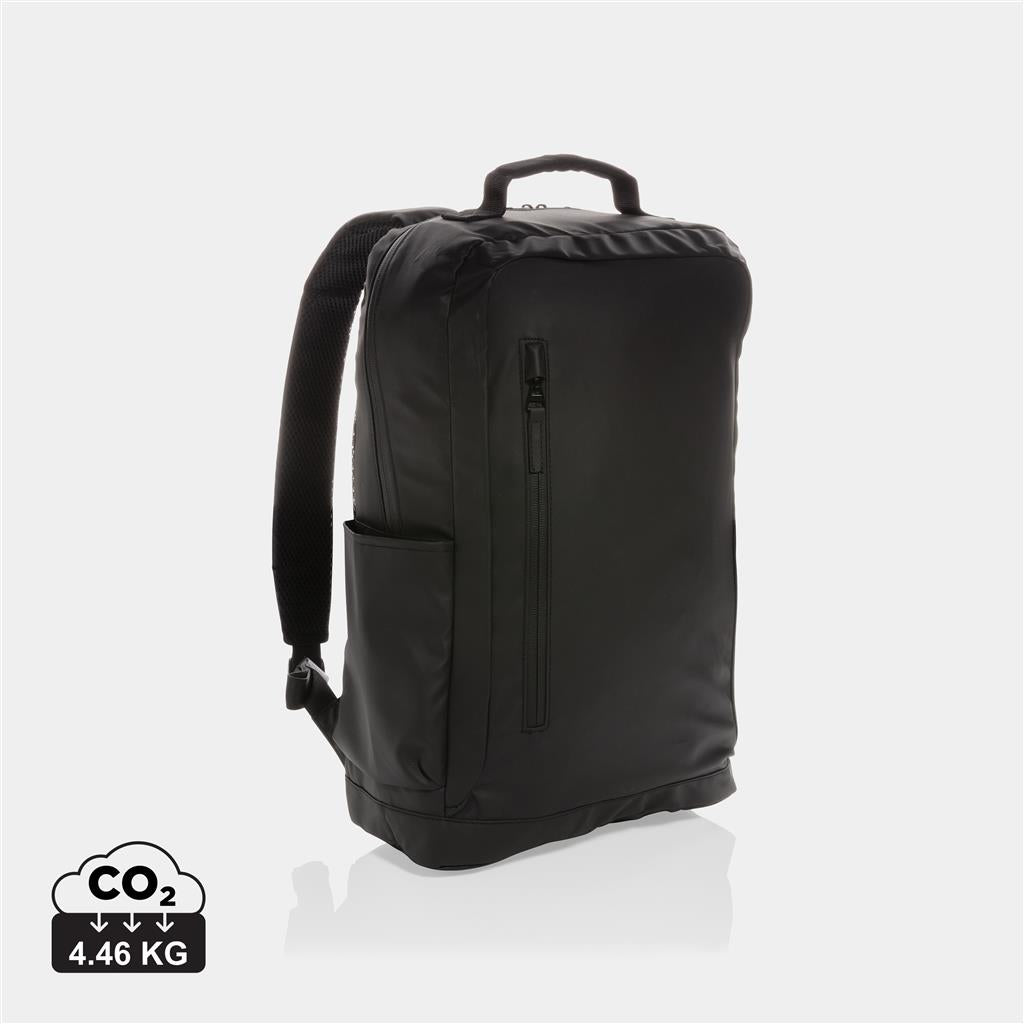 Fashion black 15.6" laptop backpack PVC free - illuminated