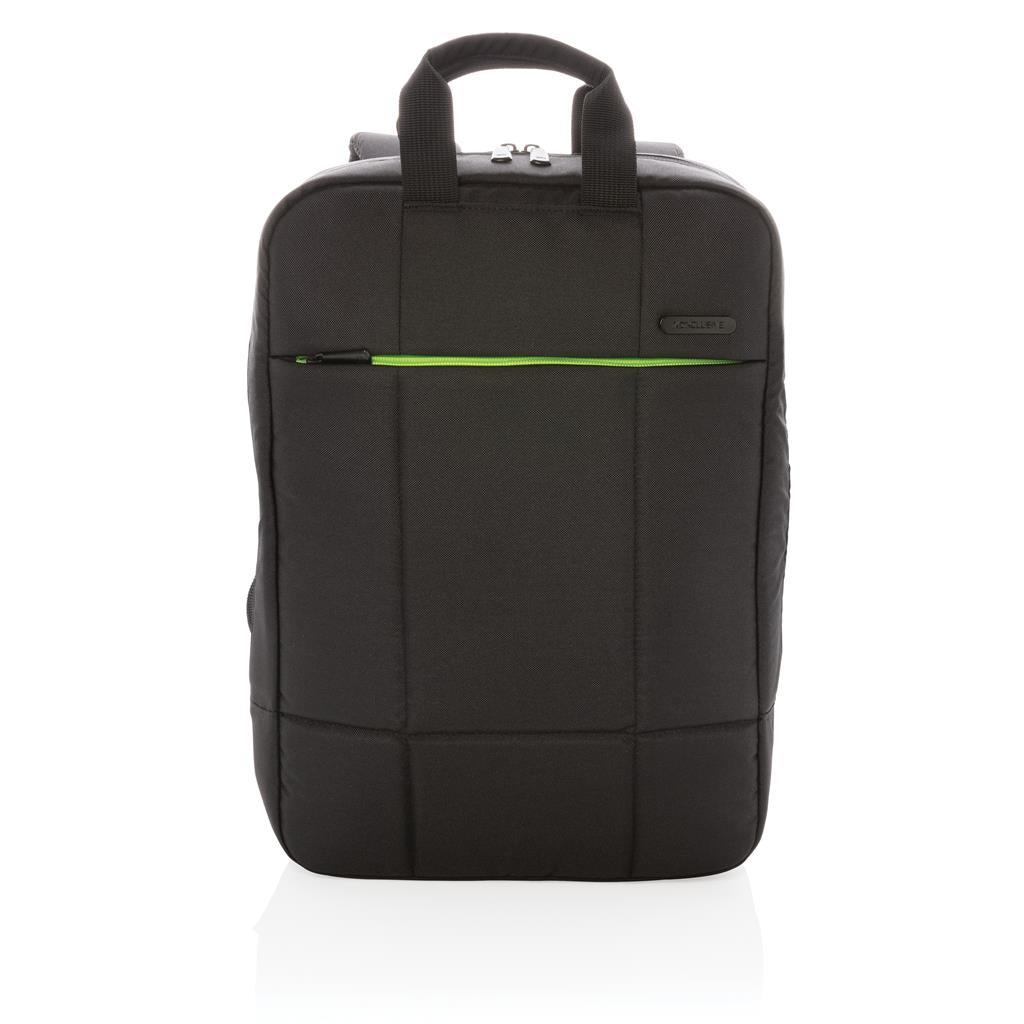 Soho business RPET 15.6" laptop backpack PVC free - illuminated