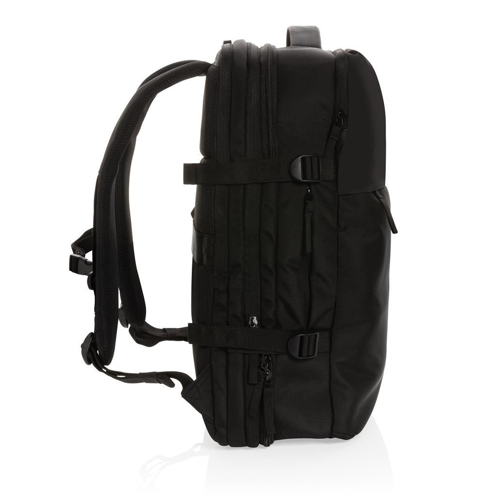 Swiss Peak AWARE™ RPET 15.6' expandable weekend backpack - illuminated