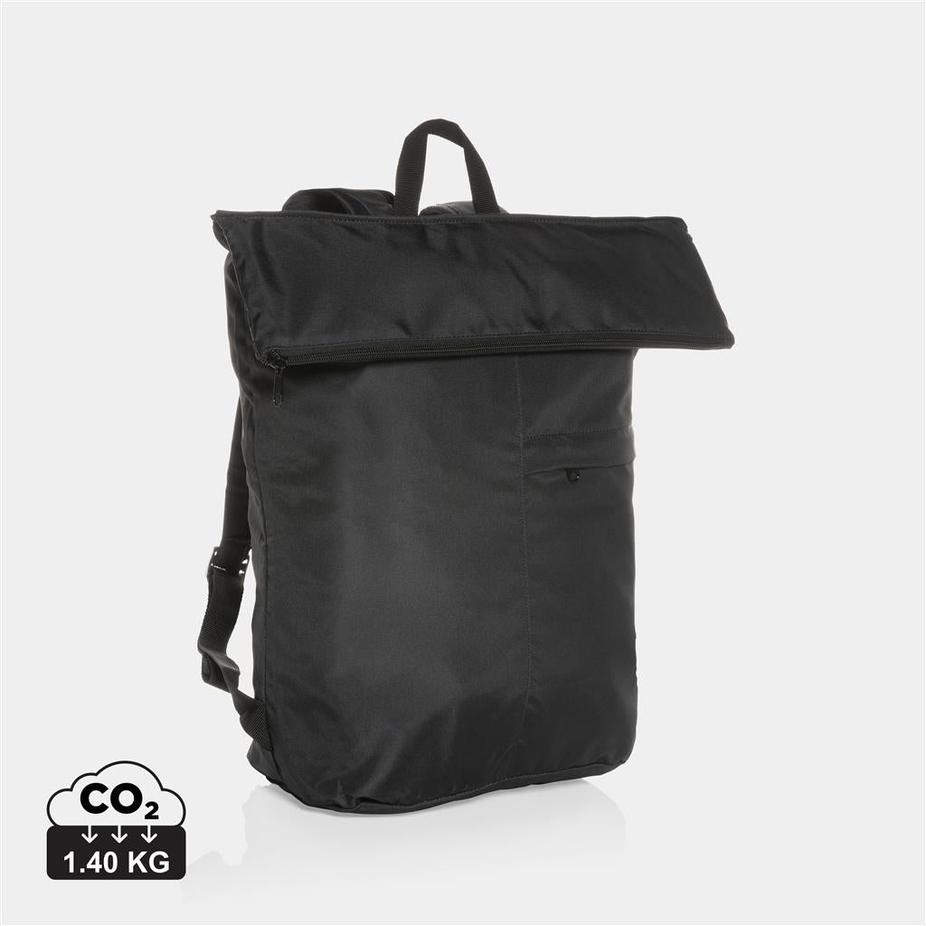 Dillon AWARE™ RPET lightweight foldable backpack - illuminated