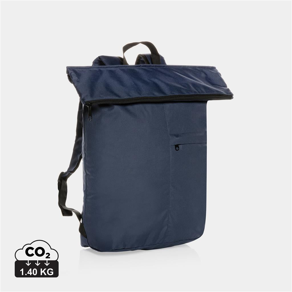 Dillon AWARE™ RPET lightweight foldable backpack - illuminated