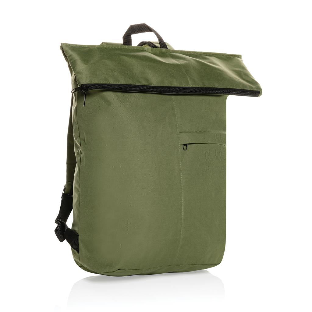 Dillon AWARE™ RPET lightweight foldable backpack - illuminated