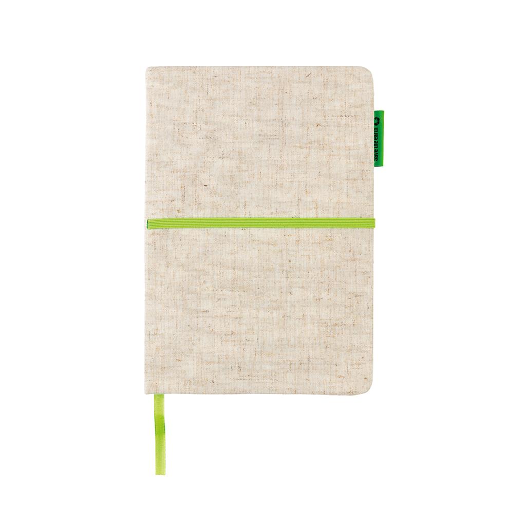 A5 jute notebook - illuminated