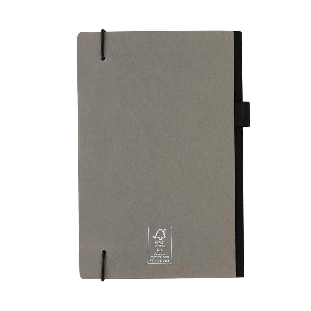 A5 deluxe kraft hardcover notebook - illuminated