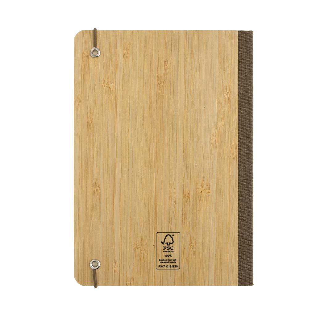 Scribe bamboo A5 Notebook - illuminated