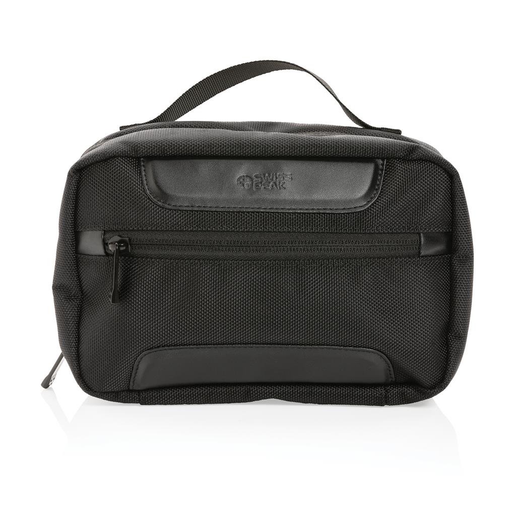 Swiss Peak AWARE™ RPET Voyager toiletry bag