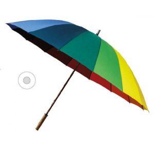 promotional rainbow golf umbrella