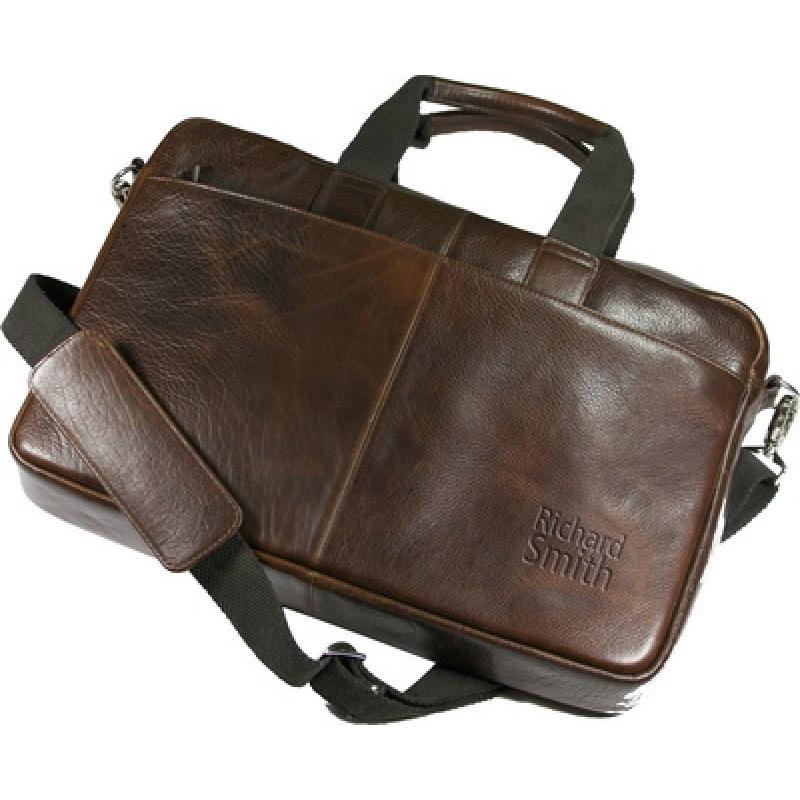 Ashbourne Full Hide Leather Laptop Bag 20382