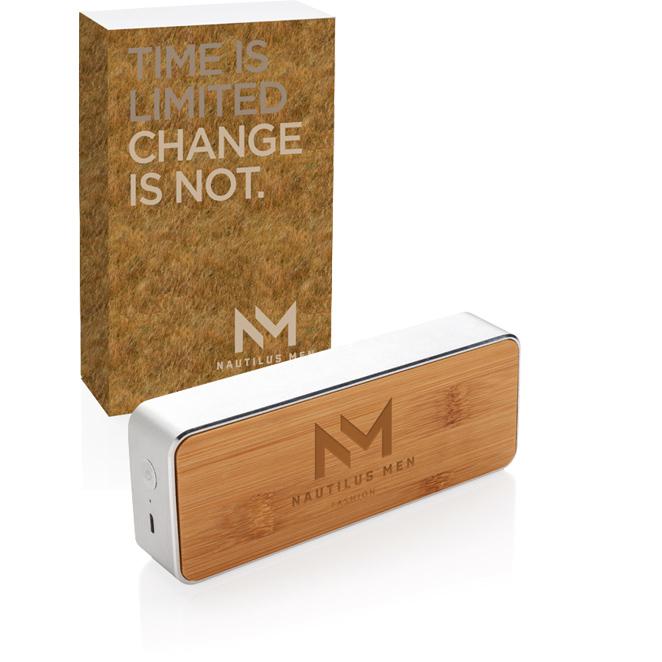 event invitation merchbox speaker