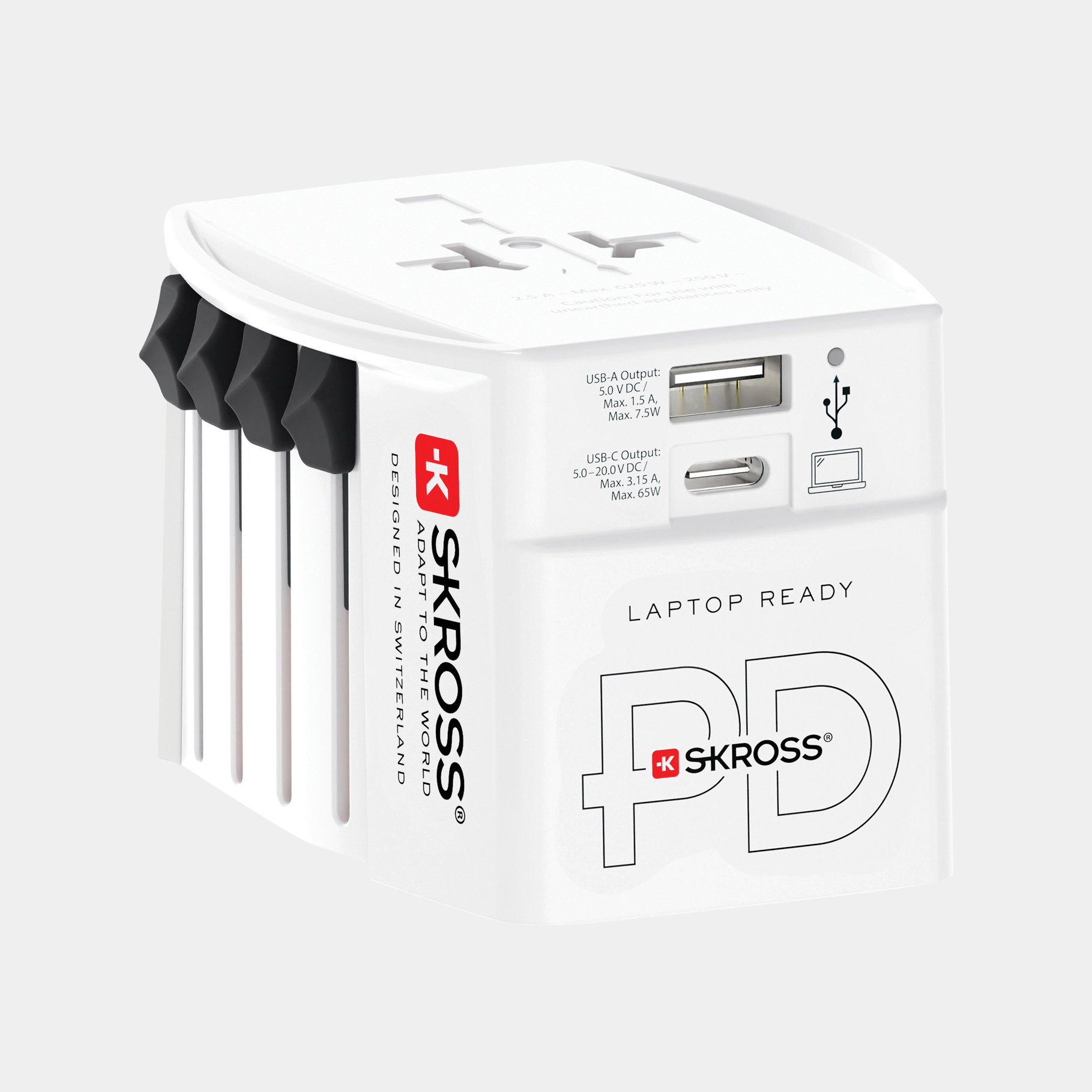 Skross World Travel Travel Adapter USBC 1 rb1.30297  rb1.302976  1000