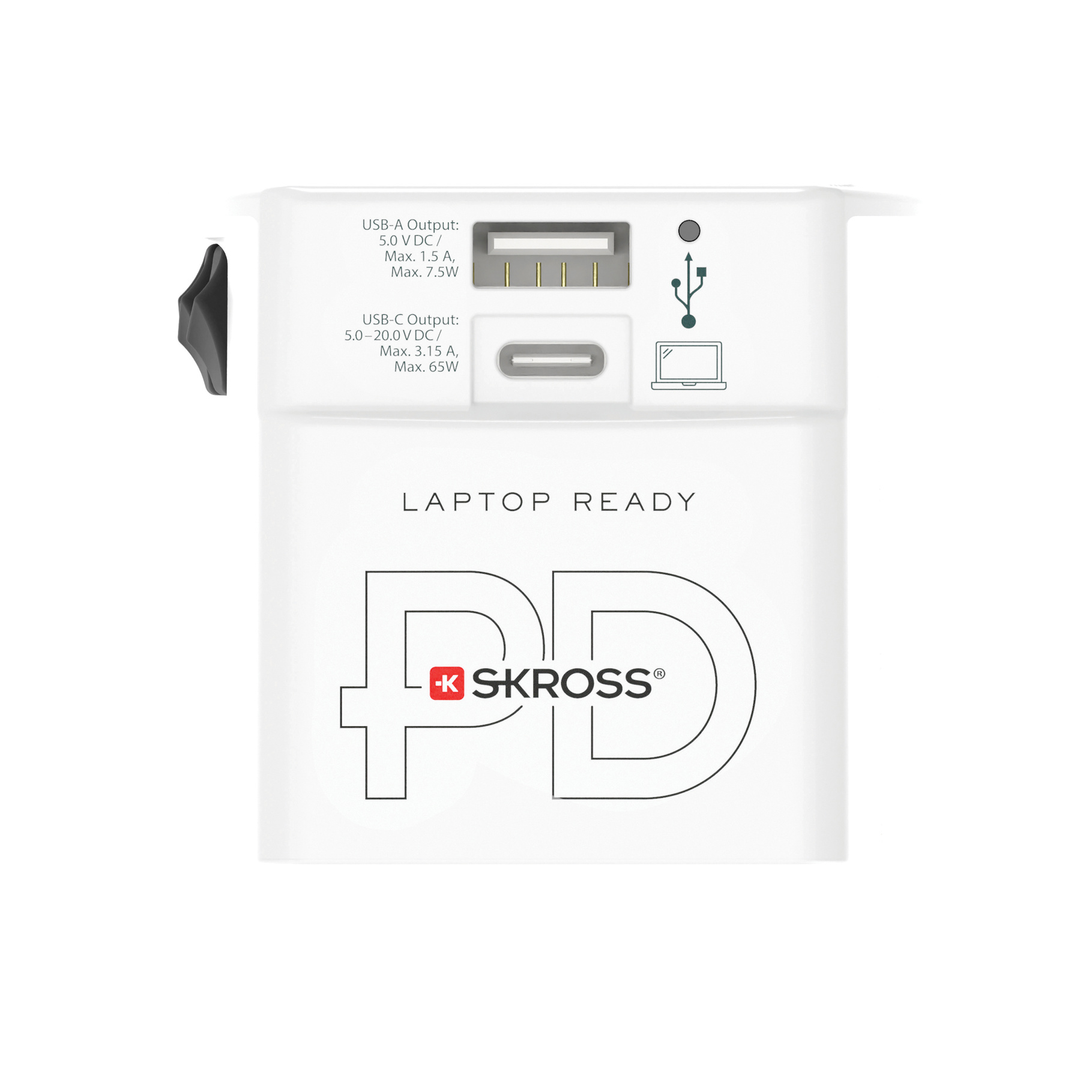 Skross World Travel Travel Adapter USBC 3 rb1.30297  rb1.302976  1003